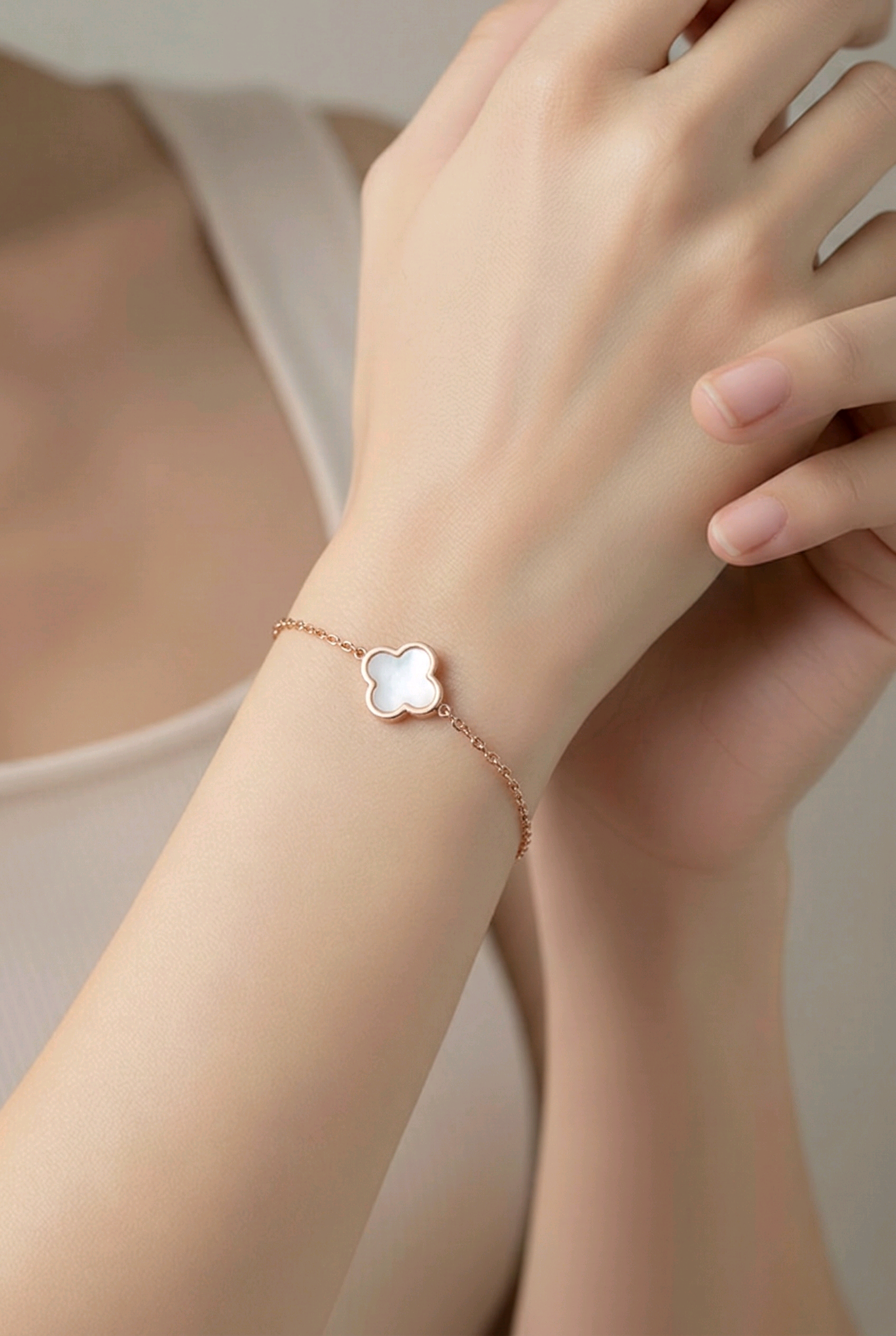 Ivory Bloom Bracelet
