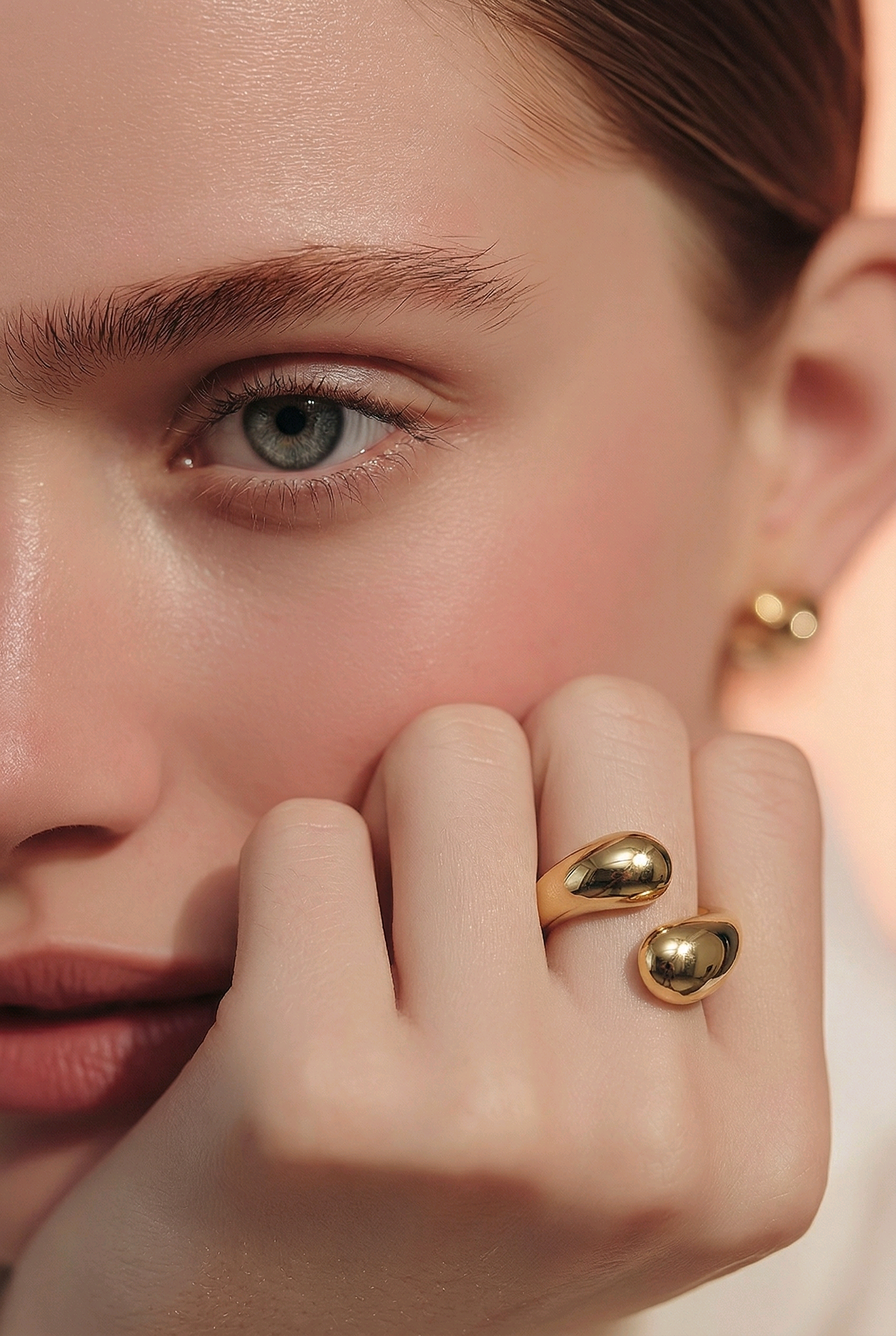 Liquid Gold Statement Ring