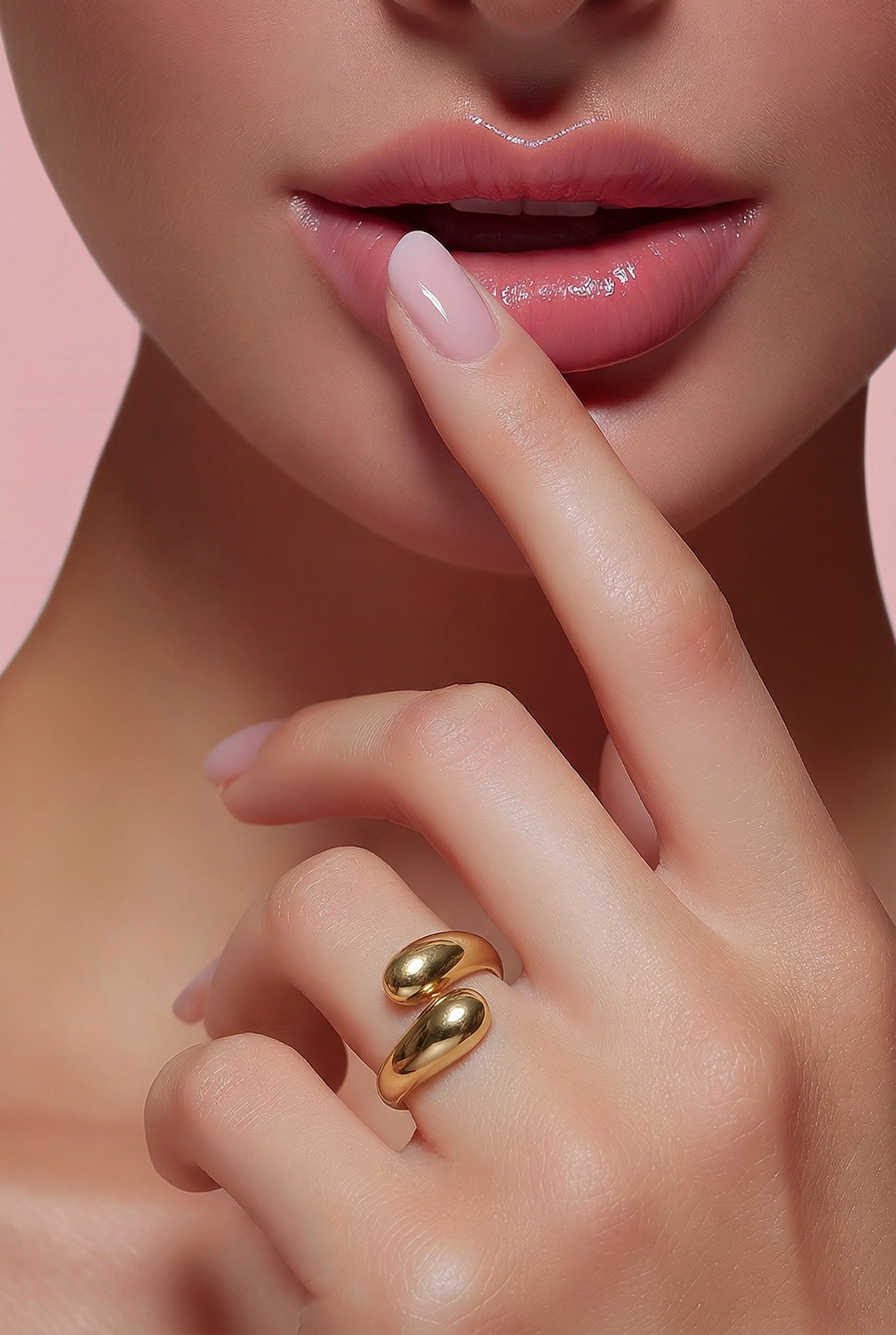 Liquid Gold Statement Ring
