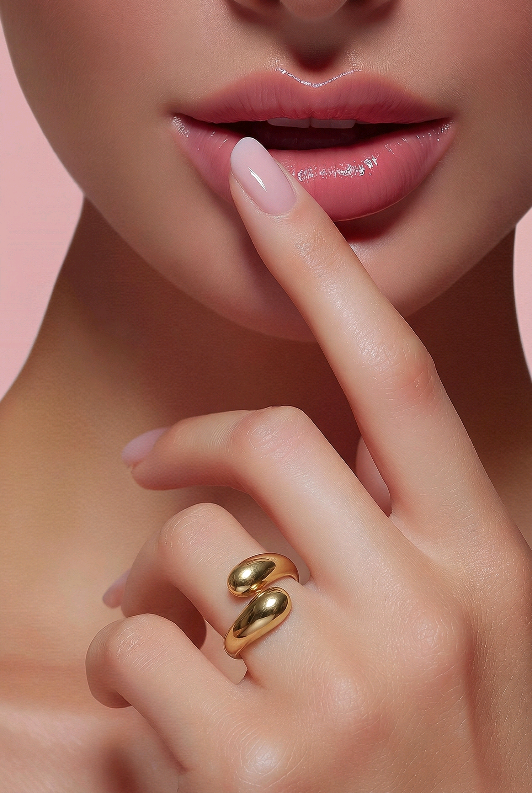 Liquid Gold Statement Ring