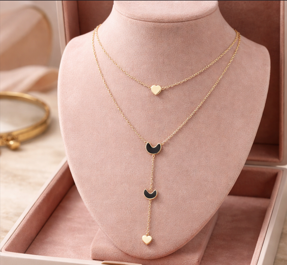 Midnight Muse Layered Necklace
