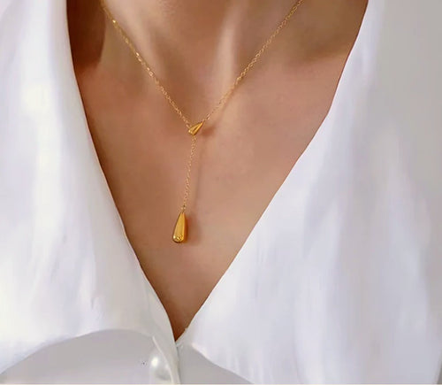 Celeste Drop Pendant Necklace