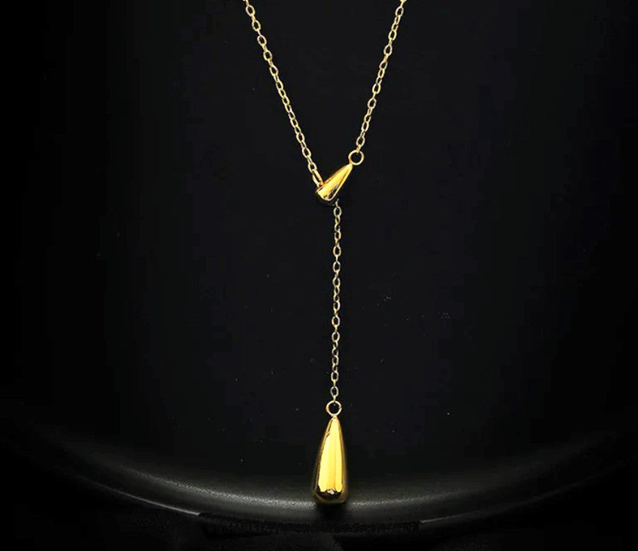 Celeste Drop Pendant Necklace
