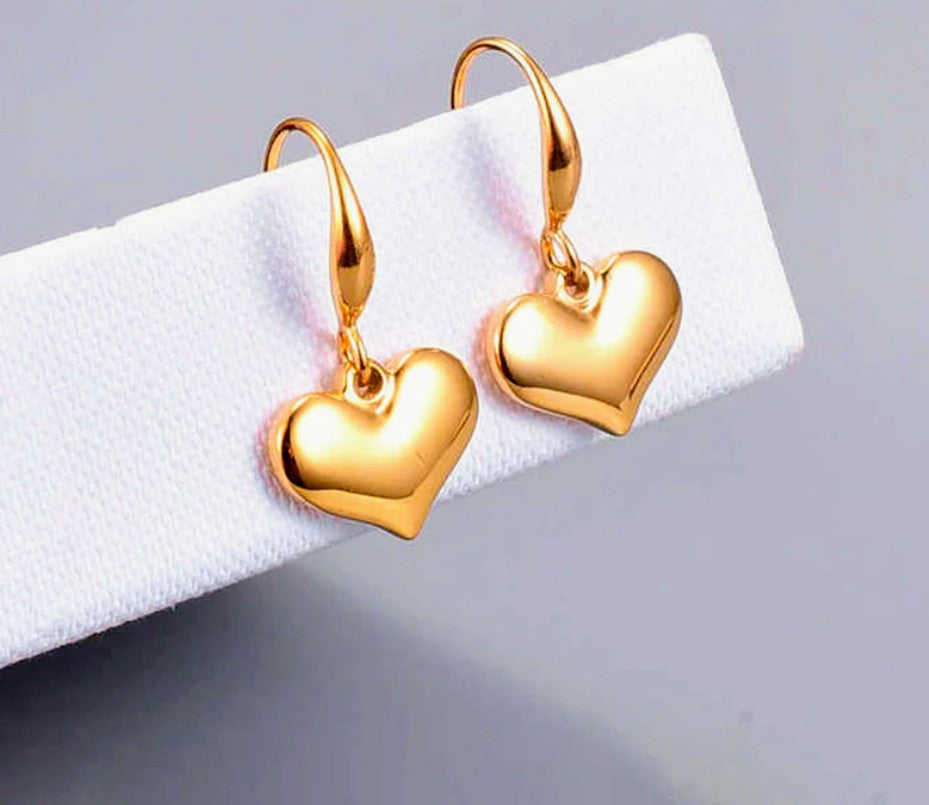 5 heart details - Red