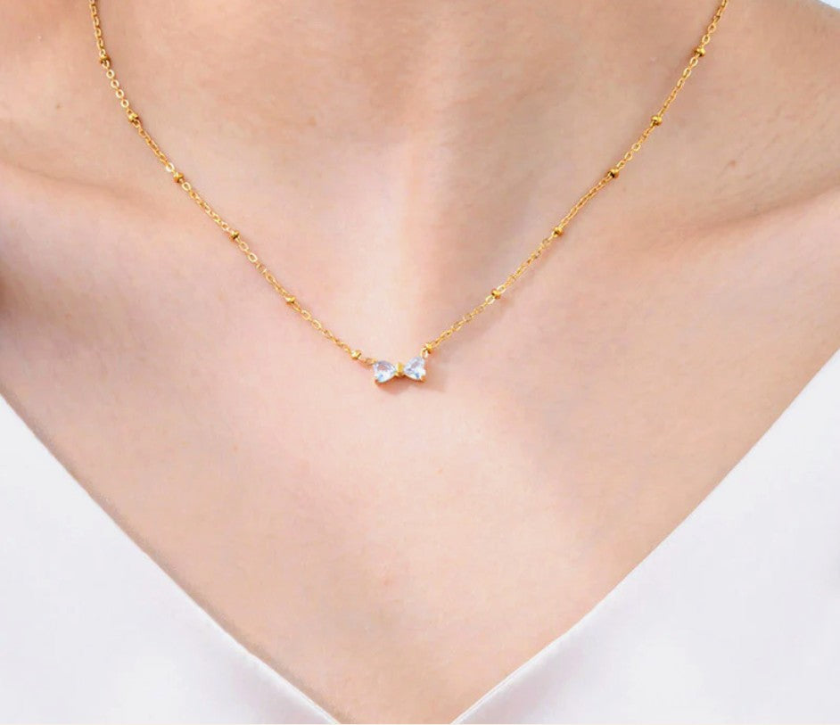 Starlit Duo Beaded Necklace